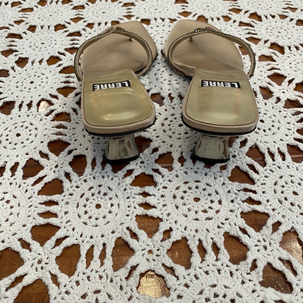 Lerre Sandals embellished with Swarovski Crystals  size 40 - Picture 4 of 8